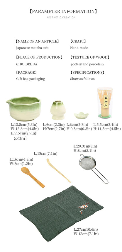 Forest Yuki Matcha Set